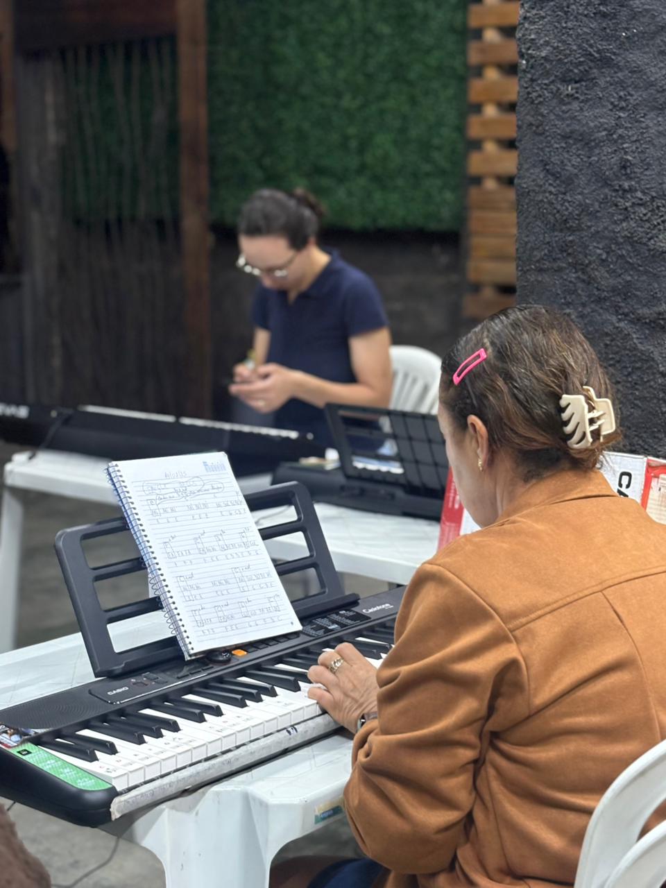 Aula de Teclado